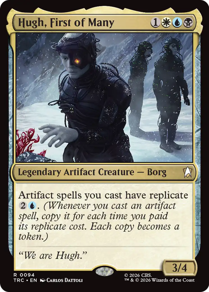 Hugh, First of Many (Surge Foil) [Star Trek Commander]