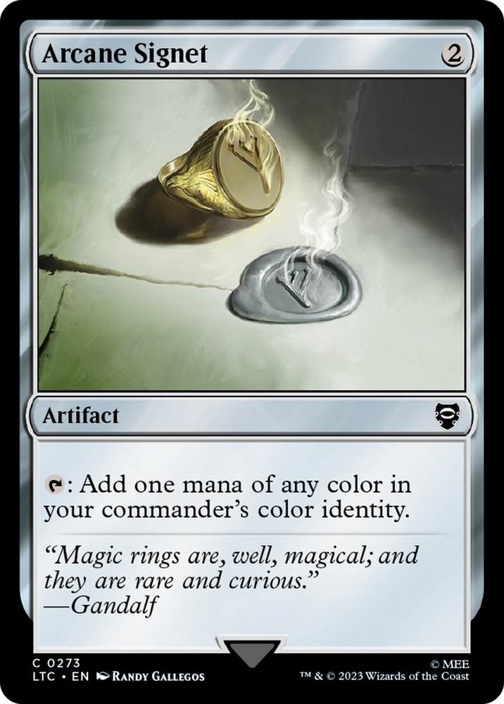 Arcane Signet [The Lord of the Rings: Tales of Middle-Earth Commander]