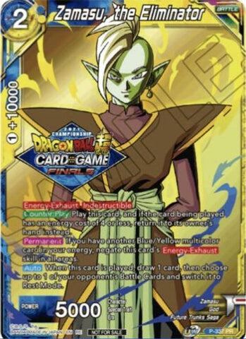 Zamasu, the Eliminator (Championship Pack 2021 Vault Set) (P-337) [Tournament Promotion Cards]