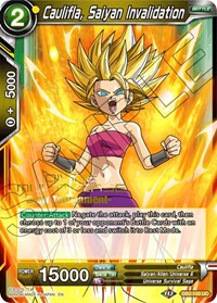 Caulifla, Saiyan Invalidation (Divine Multiverse Draft Tournament) (DB2-100) [Tournament Promotion Cards]