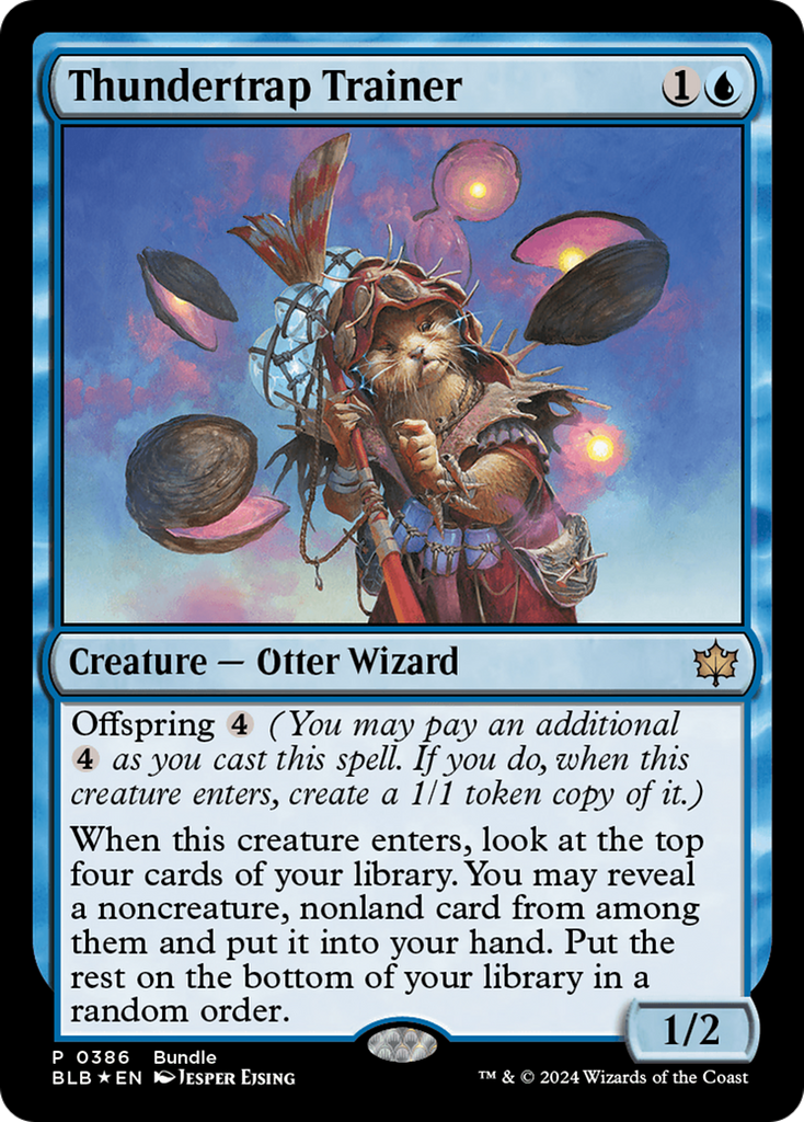 Thundertrap Trainer (Bundle) [Bloomburrow Promos]