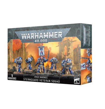48-49 Warhammer 40K - Space Marines: Sternguard Veteran Squad