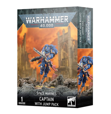 48-17 Warhammer 40K - Space Marines: Captain with Jump Pack