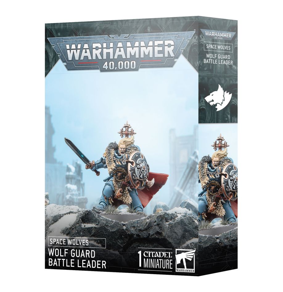 53-31 Warhammer 40K - Space Wolves: Wolf Guard Battle Leader