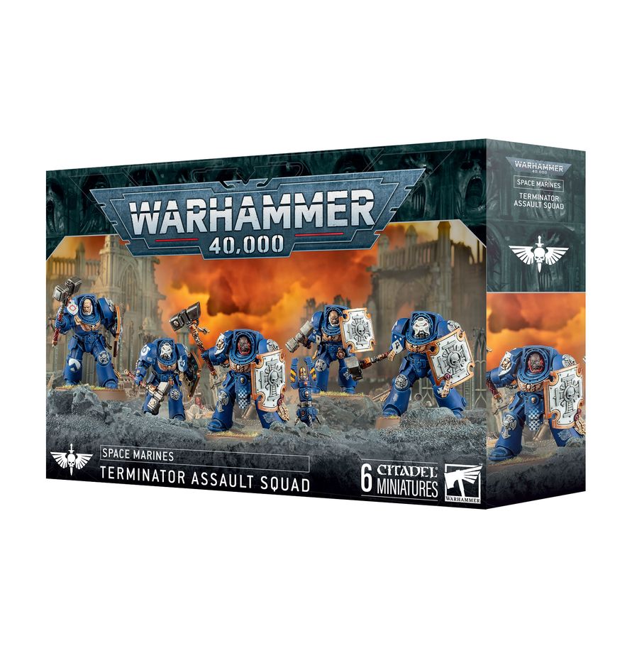 48-34 Warhammer 40K - Space Marines: Terminator Assault Squad