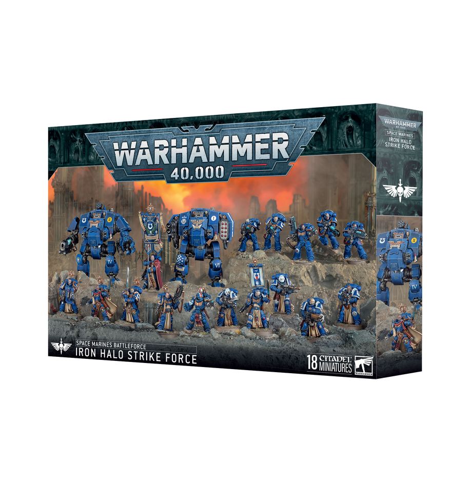 71-48 Warhammer 40K - Space Marines Battleforce: Iron Halo Strike Force