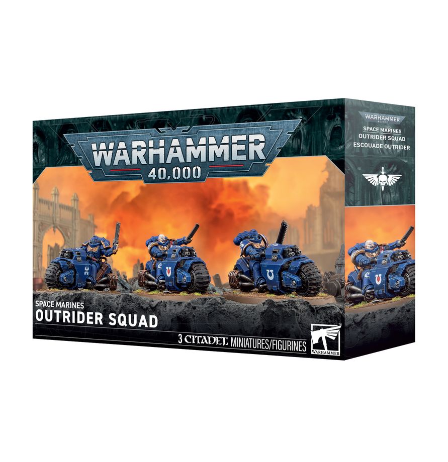 48-112 Warhammer 40K - Space Marines: Outrider Squad