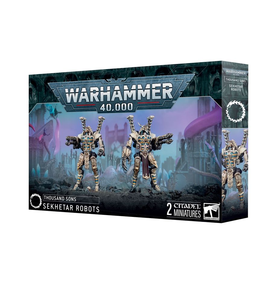 36-03 Warhammer 40K - Thousand Sons: Sekhetar Robots (20/09/2025)