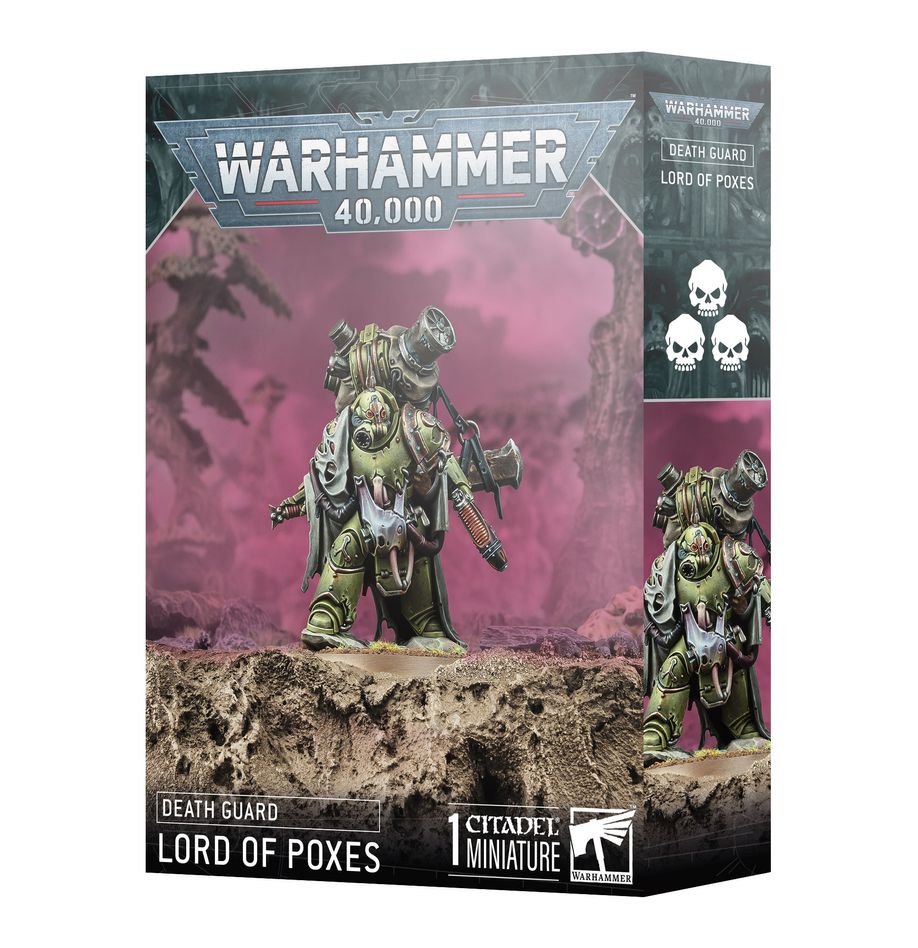 42-16 Warhammer 40K - Death Guard: Lord of Poxes