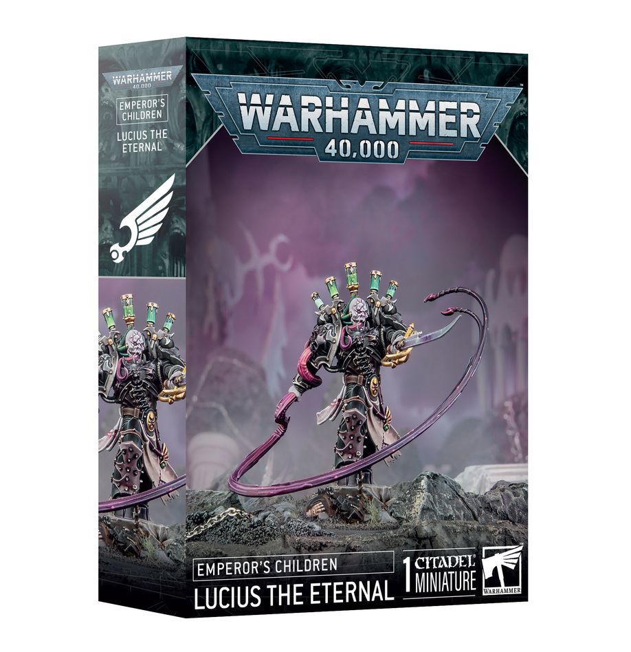 37-08 Warhammer 40K - Emperor's Children: Lucius The Eternal
