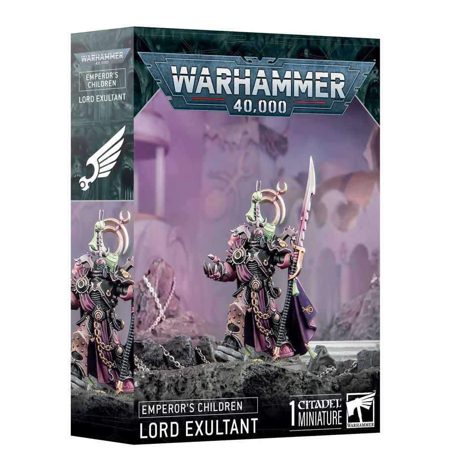 37-09 Warhammer 40K - Emperor's Children: Lord Exultant