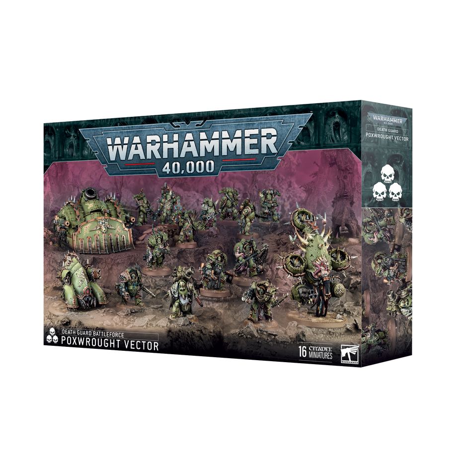 42-15 Warhammer 40K - Death Guard Battleforce: Poxwrought Vector