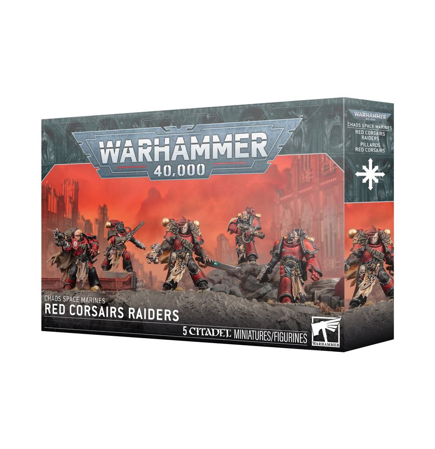 43-113 Warhammer 40K - Chaos Space Marines: Red Corsair Raiders