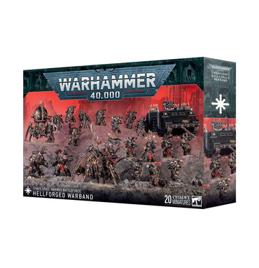 71-43 Warhammer 40K - Chaos Space Marines Battleforce: Hellforged Warband