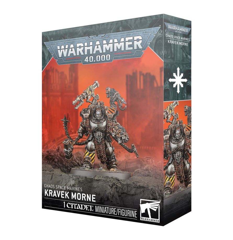 43-33 Warhammer 40K - Chaos Space Marines: Kravek Morne