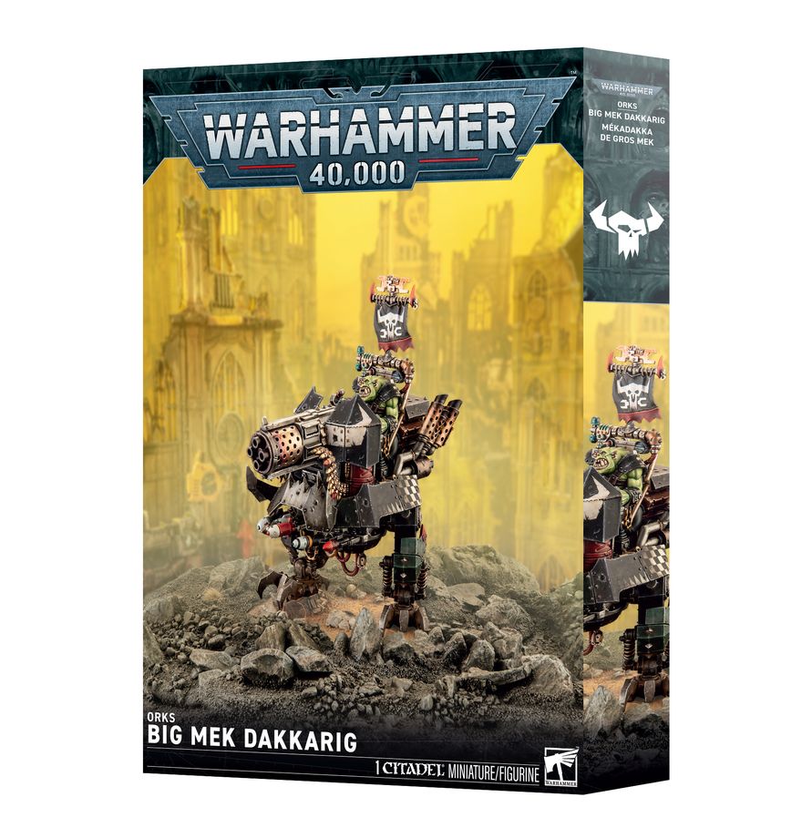 50-81 Warhammer 40K - Orks: Big Mek Dakkarig