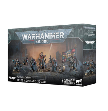 47-72 Warhammer 40K - Astra Militarum: Krieg Command Squad