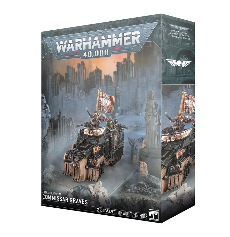 47-58 Warhammer 40K - Astra Militarum: Commissar Graves