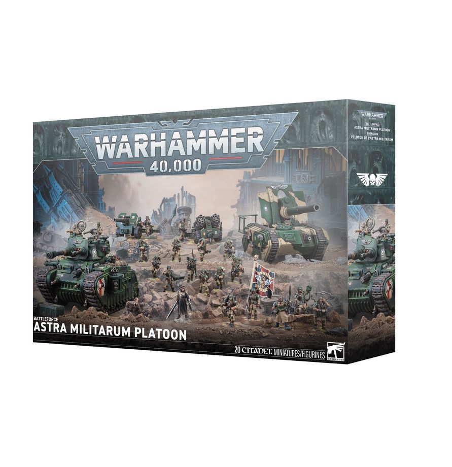 47-48 Warhammer 40K - Battleforce: Astra Militarum Platoon