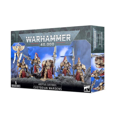 01-11 Warhammer 40K - Adeptus Custode: Custodian Wardens