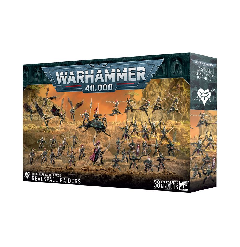 45-69 Warhammer 40K - Drukhari Battleforce: Realspace Raiders (11/10/2025) - Release Date