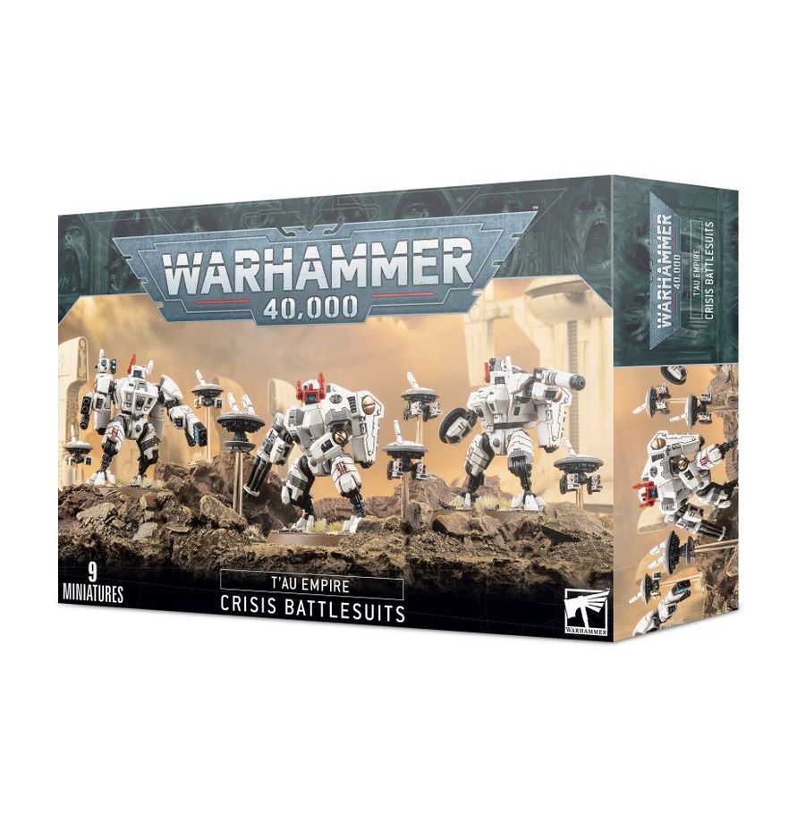 56-07 Warhammer 40K - T'au Empire: Crisis Battlesuits