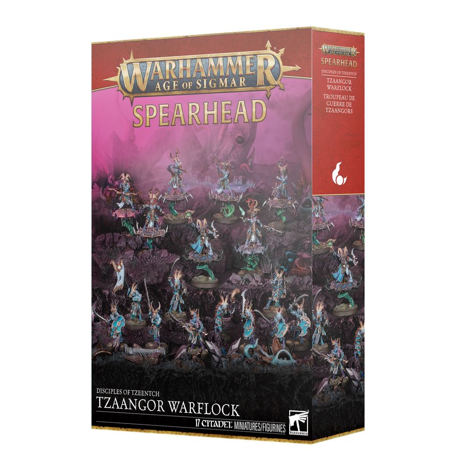 70-839 Warhammer Age of Sigmar - Spearhead: Disciples of Tzeentch - Tzaangor Warflock
