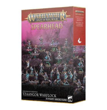 70-839 Warhammer Age of Sigmar - Spearhead: Disciples of Tzeentch - Tzaangor Warflock (28/02/26)