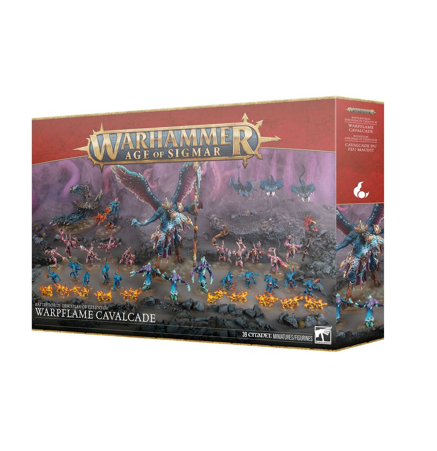 83-110 Warhammer Age of Sigmar - Battleforce: Disciples of Tzeentch - Warpflame Cavalcade