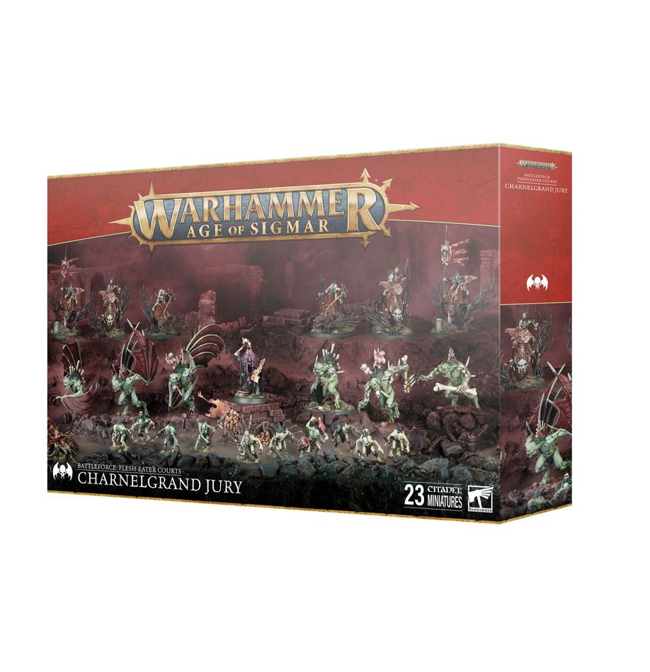 91-68 Age Of Sigmar Flesh-Eater Courts Battleforce: Charnelgrand Jury