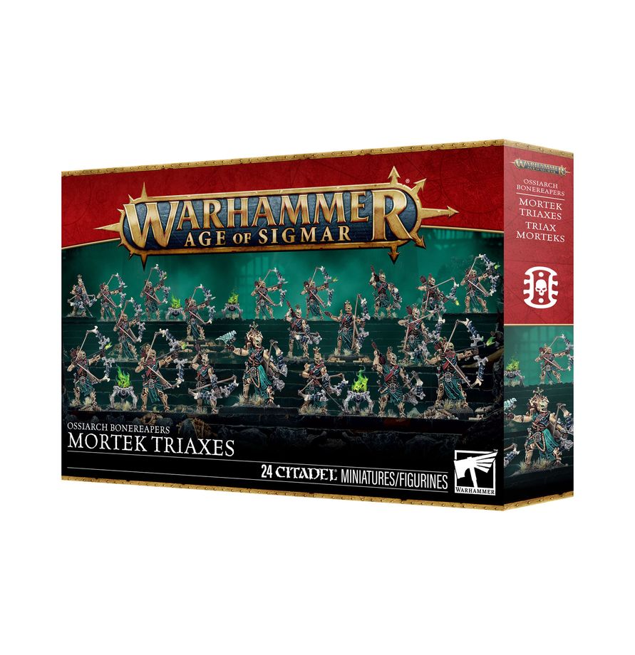 94-45 Warhammer Age of Sigmar - Ossiarch Bonereapers: Mortek Triaxes