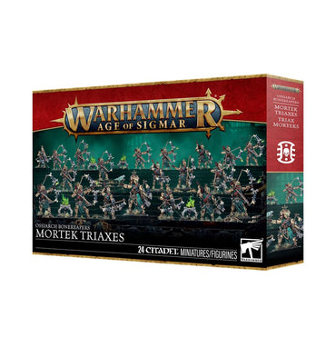 94-45 Warhammer Age of Sigmar - Ossiarch Bonereapers: Mortek Triaxes (07/03/26)