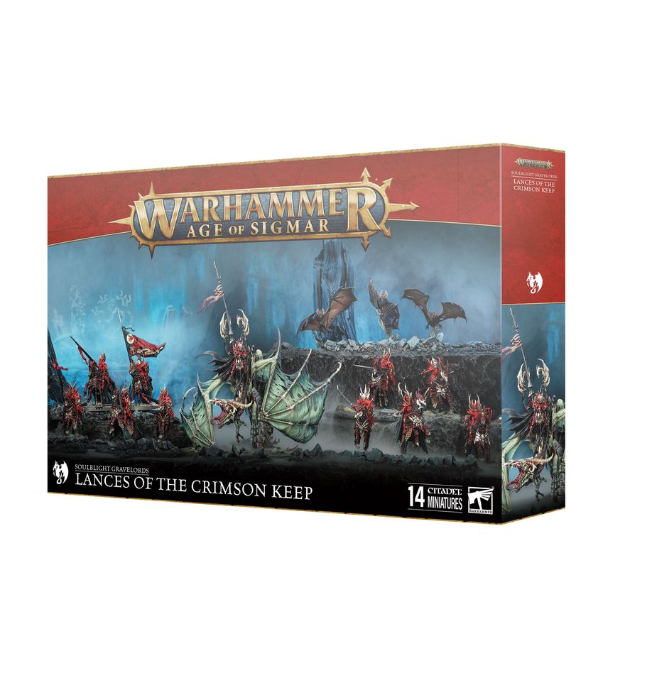 91-100 Warhammer Age of Sigmar - Soulblight Gravelords: Lances Of The Crimson Keep
