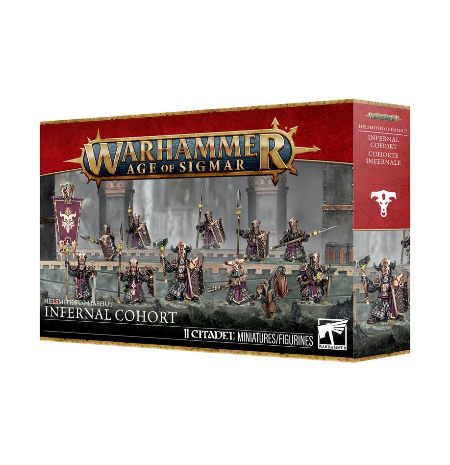 82-12 Warhammer Age of Sigmar - Helsmiths of Hashut: Infernal Cohort (13/12/2025) - Release Date