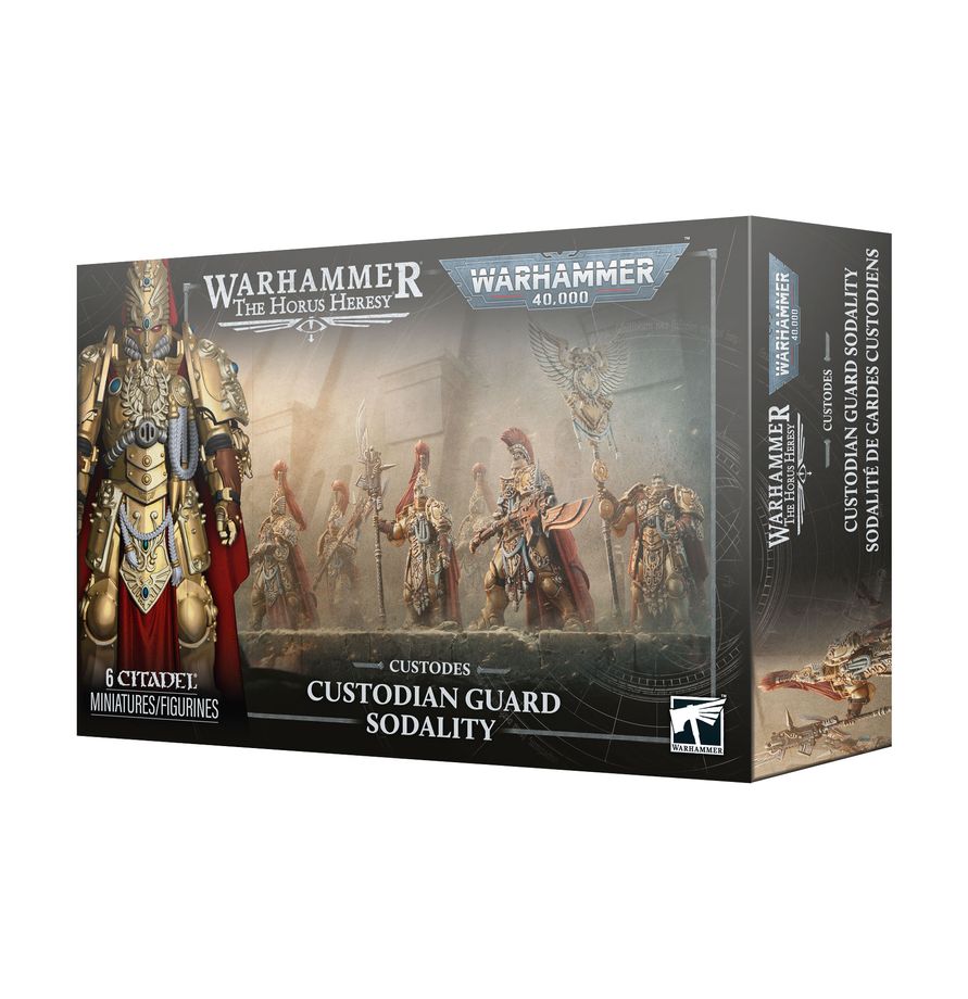 77-04 Warhammer The Horus Heresy - Adeptus Custodes: Custodian Guard Sodality