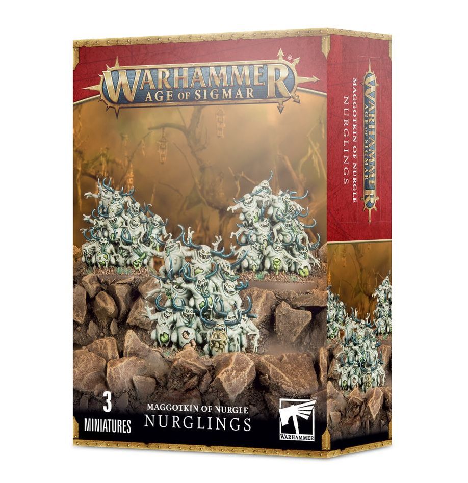 97-18 Age of Sigmar - Maggotkin of Nurgle: Nurglings
