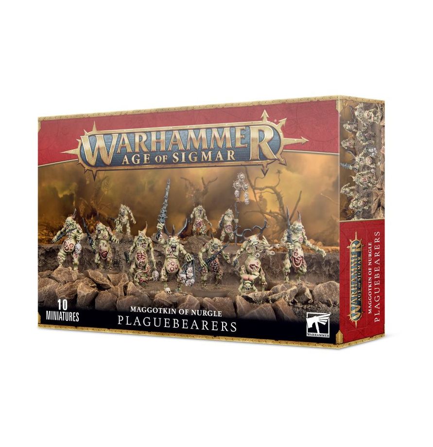 97-10 Warhammer Age of Sigmar - Maggotkin of Nurgle: Plaguebearers