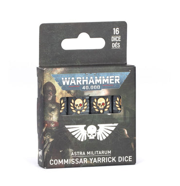 47-83 Warhammer 40K - Astra Militarum: Commissar Yarrick Dice