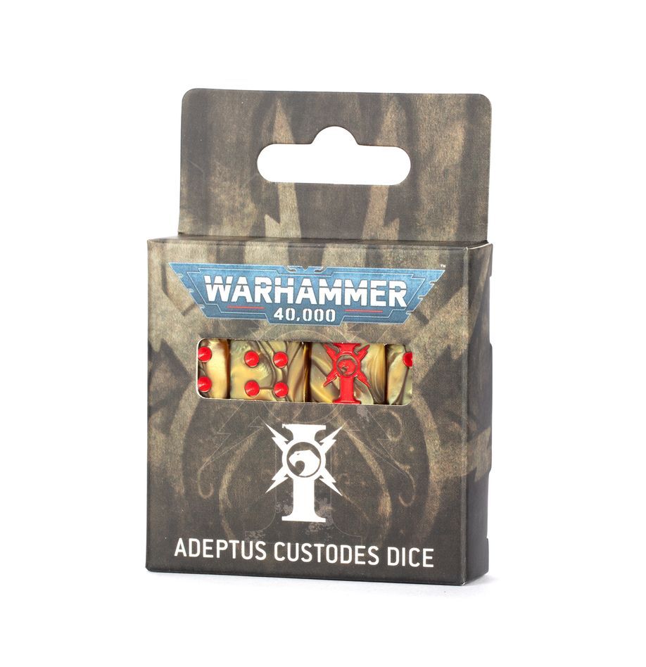 01-16 Warhammer 40000: Adeptus Custodes Dice
