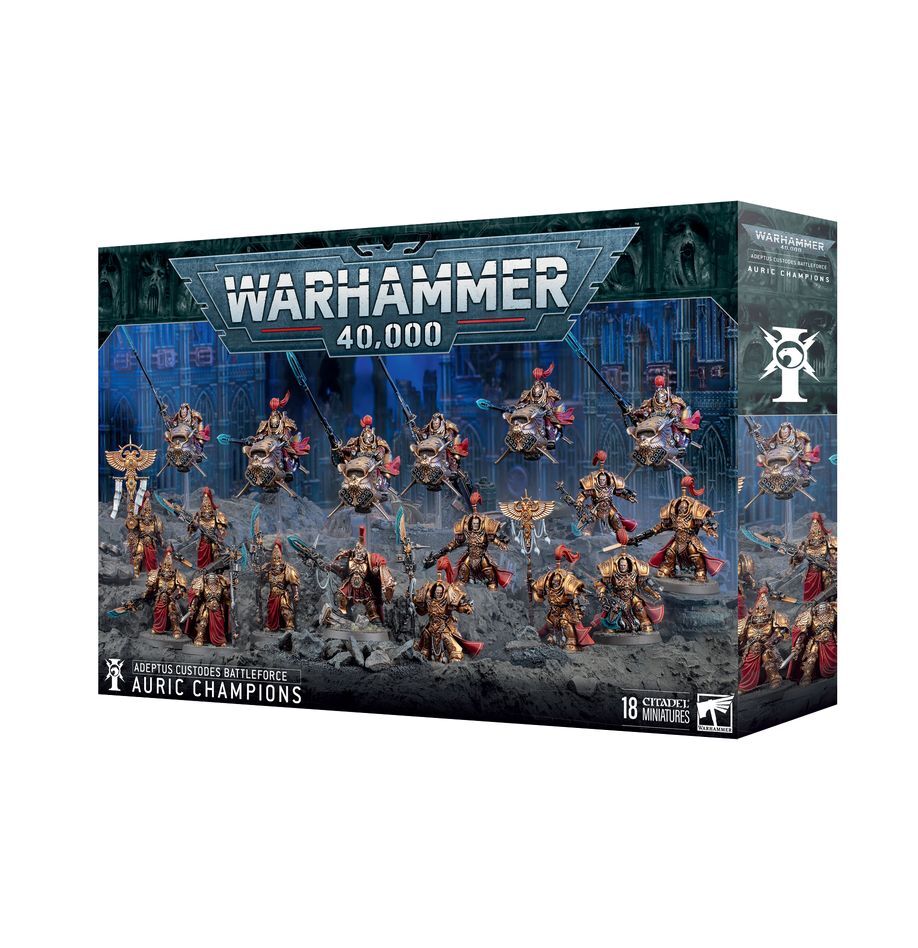 01-20 Adeptus Custodes: Battleforce: Auric Champions