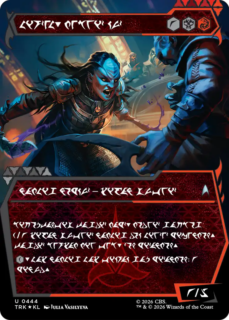 L'Rell, Fierce Visionary (Showcase) (Klingon) [Star Trek]