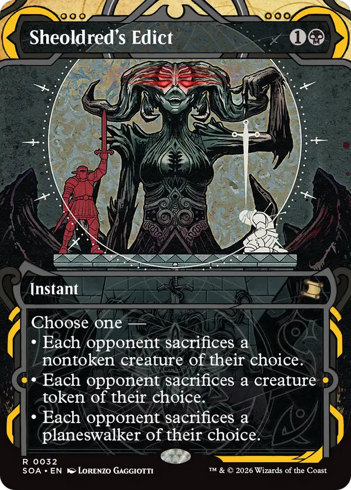 Sheoldred's Edict [Secrets of Strixhaven: Mystical Archive]
