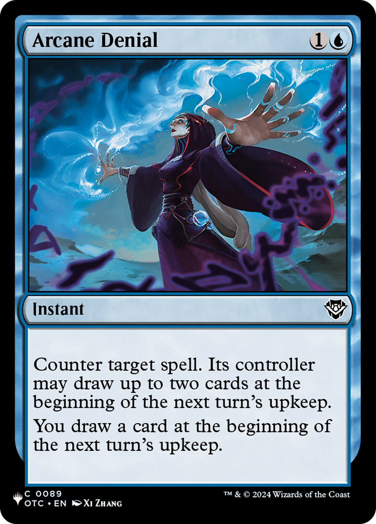 Arcane Denial (OTC) [The List]