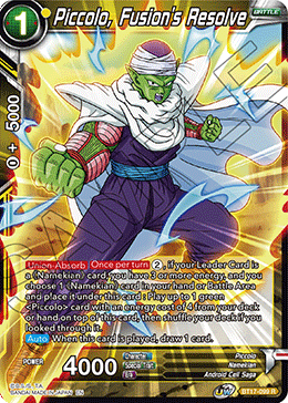 Piccolo, Fusion's Resolve (BT17-099) [Ultimate Squad]