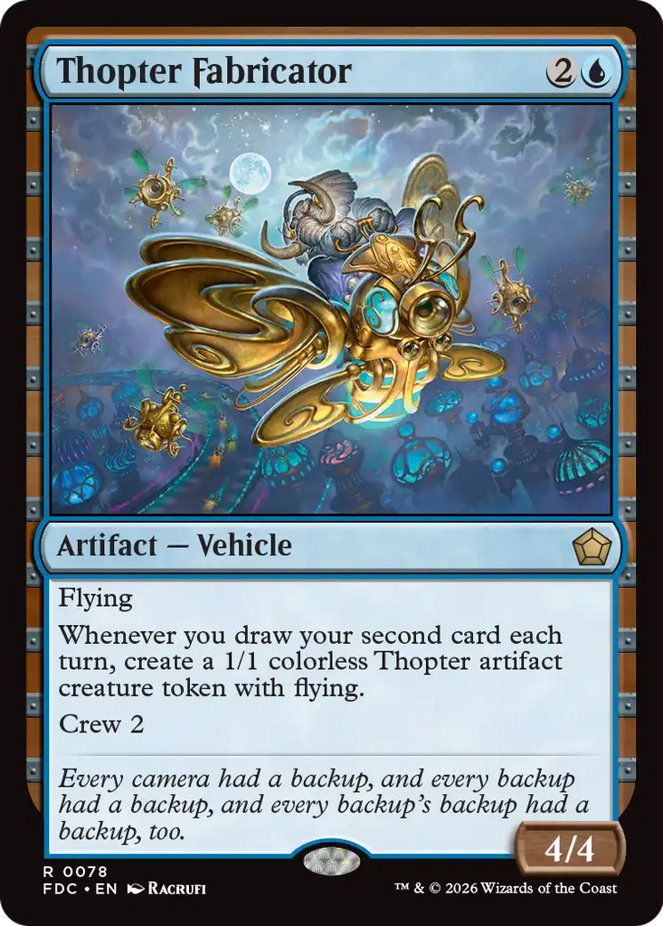 Thopter Fabricator [Foundations Commander]