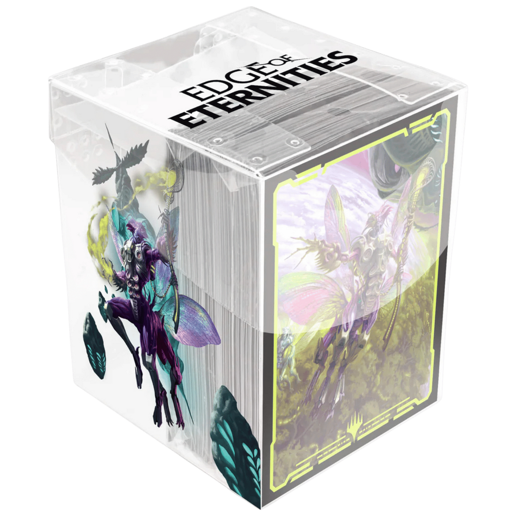 Ultra Pro: Edge of Eternities 100ct Deck Protector Sleeves Clear Box Character Mythic MtG