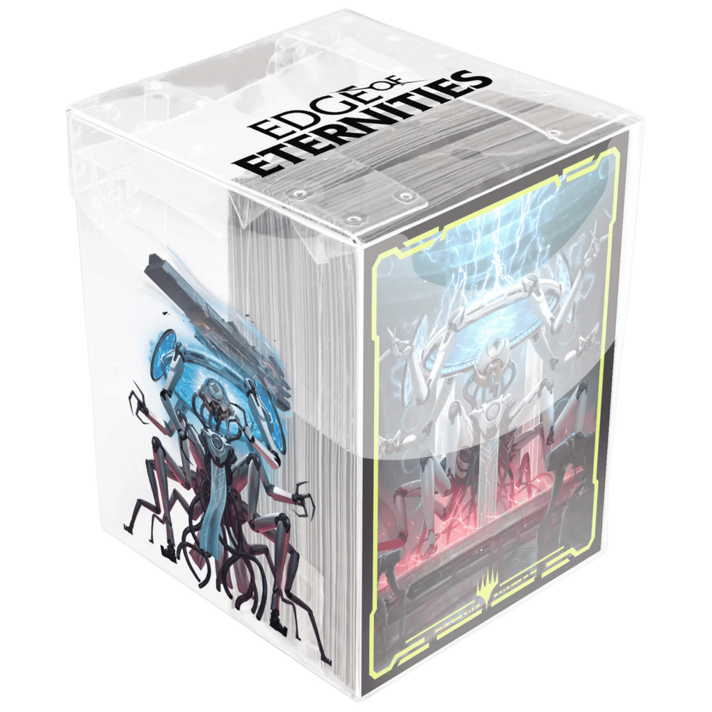 Ultra Pro: Edge of Eternities 100ct Deck Protector Sleeves Clear Box Character Mythic MtG