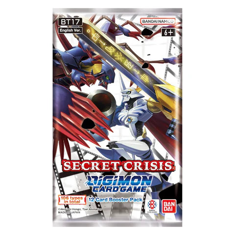 Digimon Card Game Secret Crisis Booster [BT17]