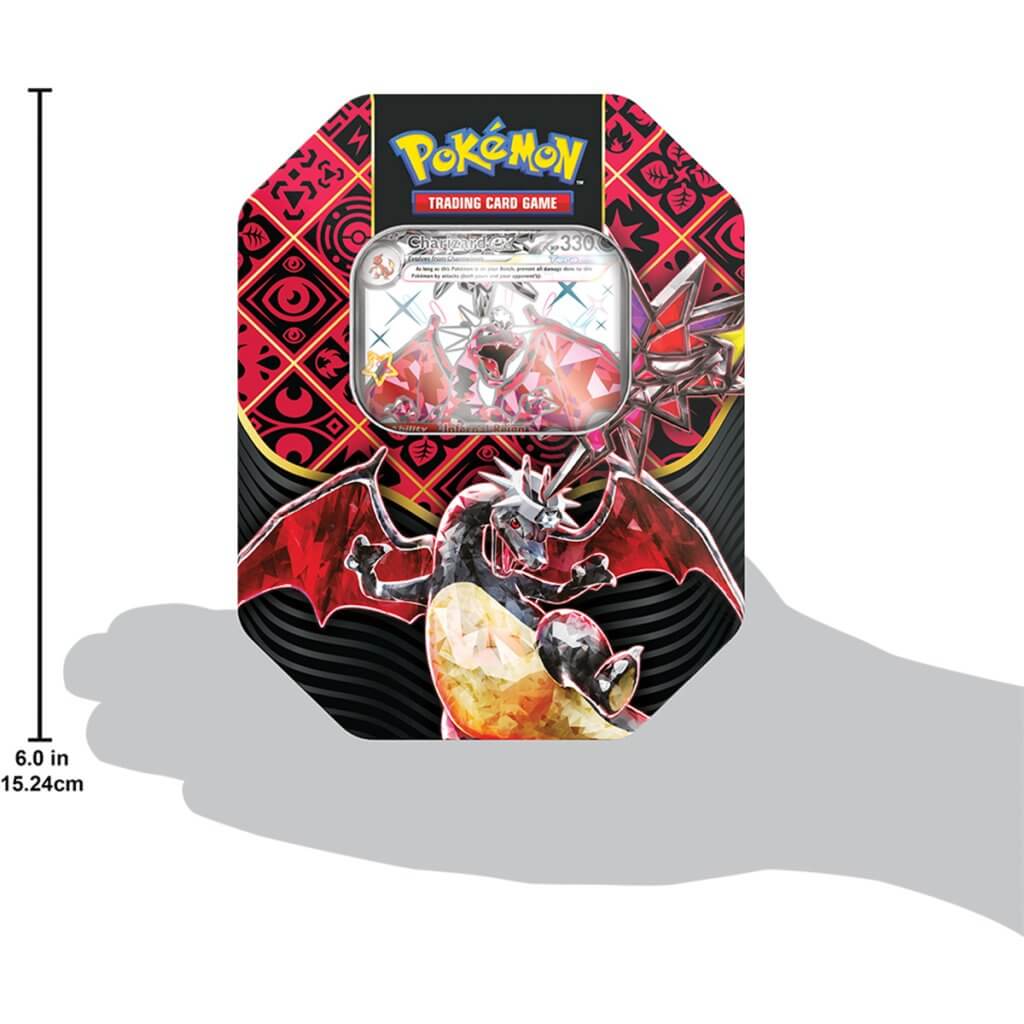 POKÉMON TCG Scarlet & Violet 4.5 Paldean Fates Tin (6-inch)