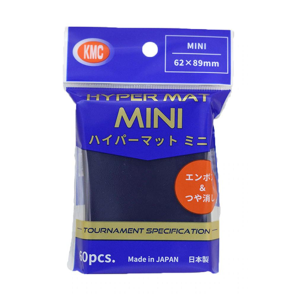 KMC: Mini Sleeves – Hyper MAT: Blue